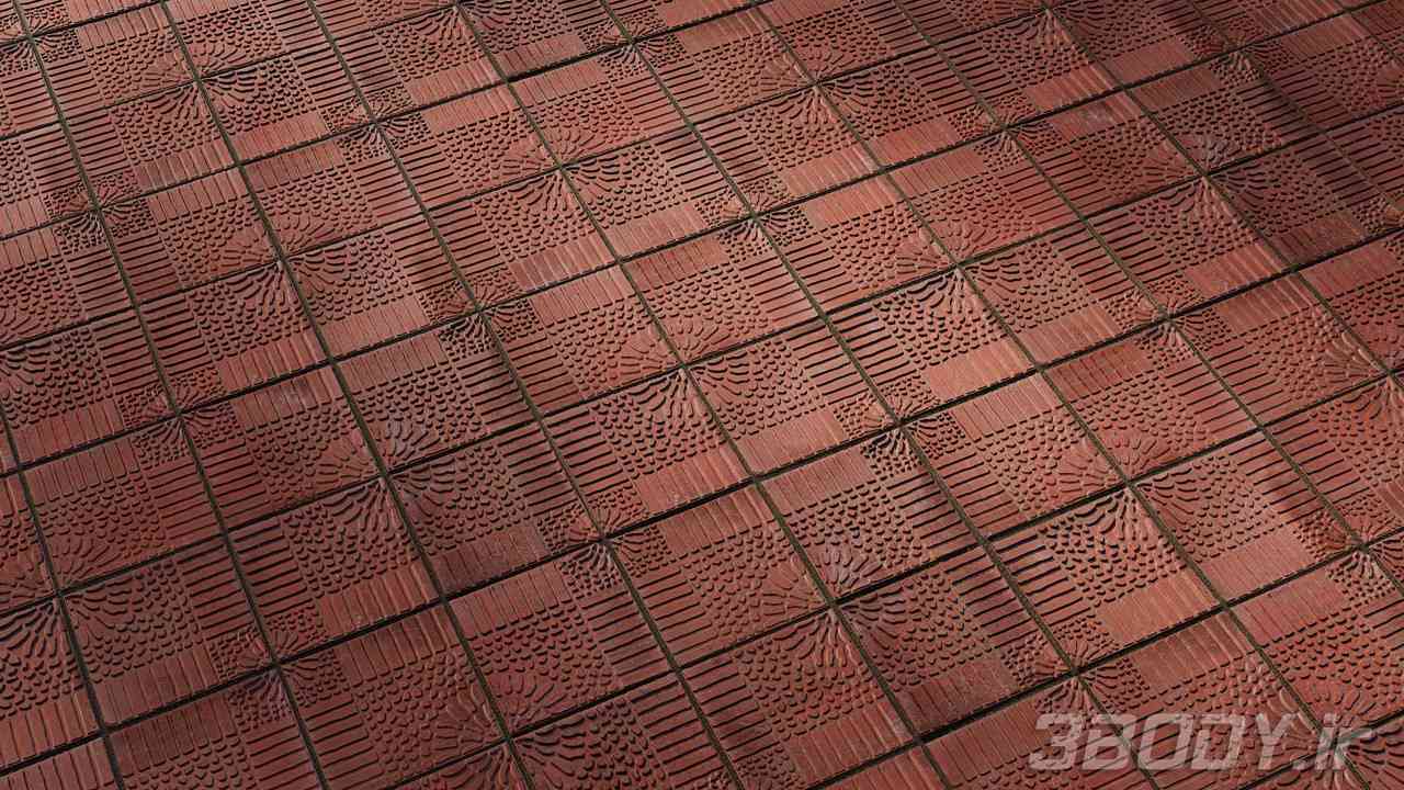 متریال کاشی کف floor tile عکس 1